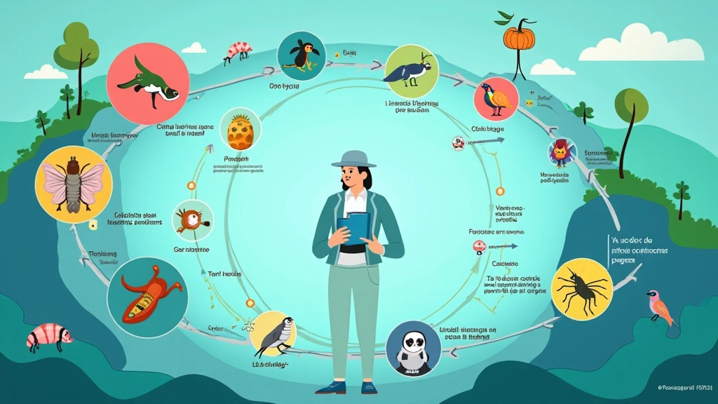 Infografias animadas sobre ciclos biológicos