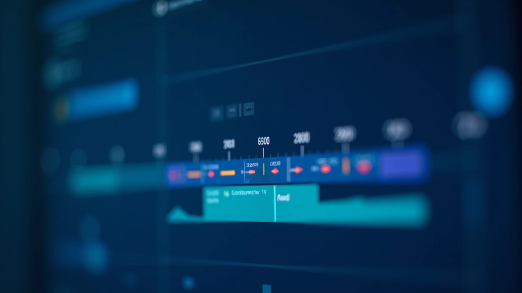 Timeline de animação mostrando duração de frames em software profissional, com marcadores de tempo